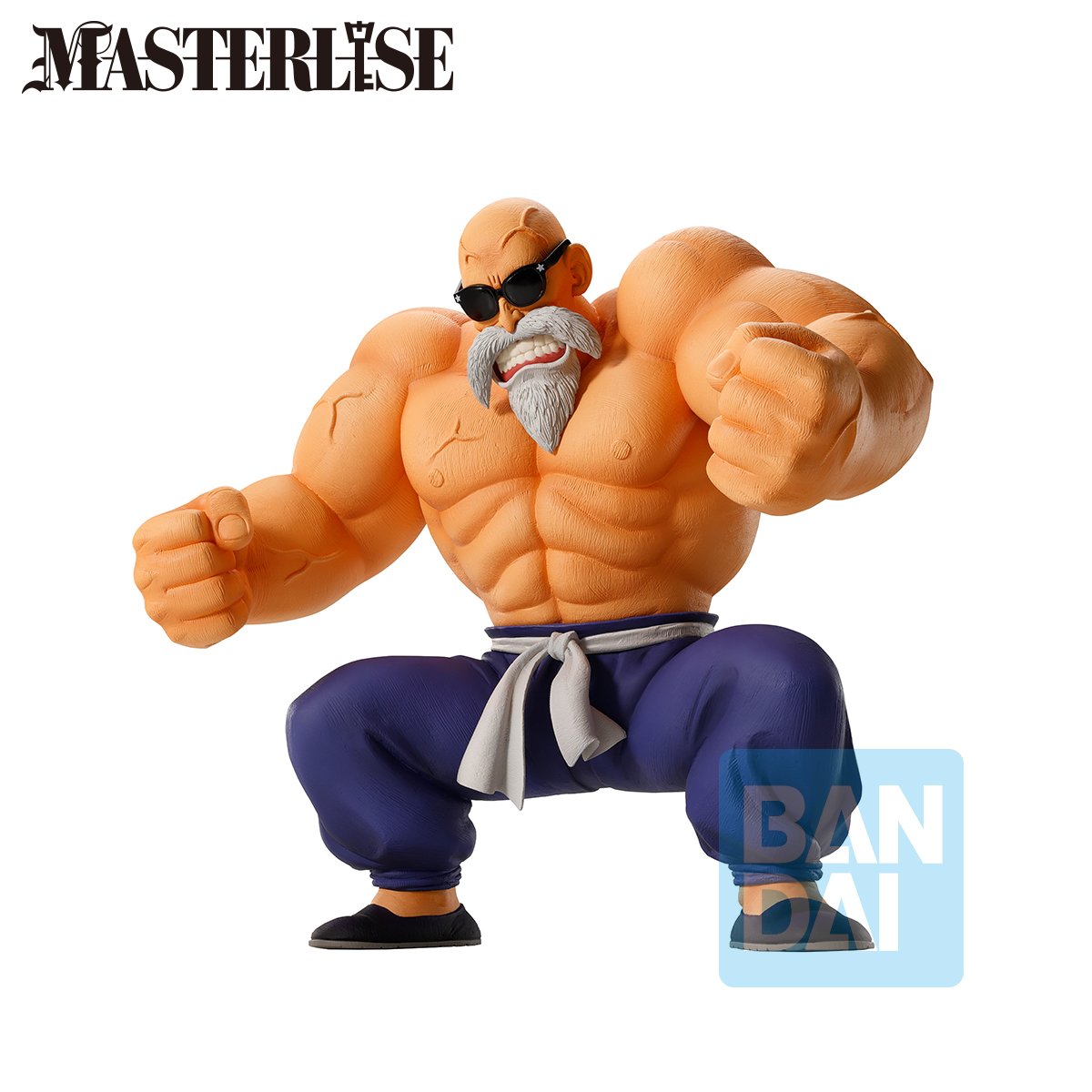 Figurine Dragon Ball Maitre Roshi Son Goku Training Section 21cm