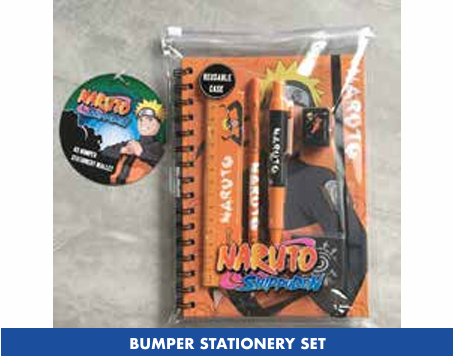 Papeterie Naruto A5 Bumper Stationary Set