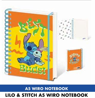 Papeterie Disney LILO STITCH Best Buds Carnet de notes A5