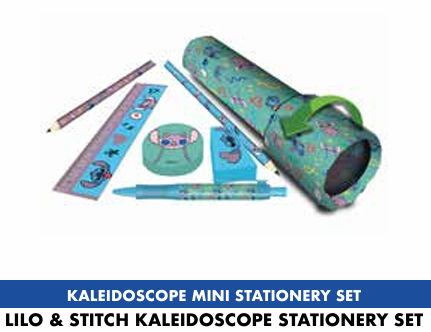 Papeterie Disney LILO STITCH Kaleidoscope Stationary Set