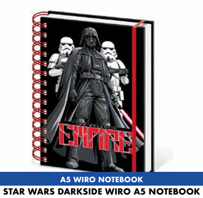 Papeterie Star Wars Coté Obscur Carnet de notes A5