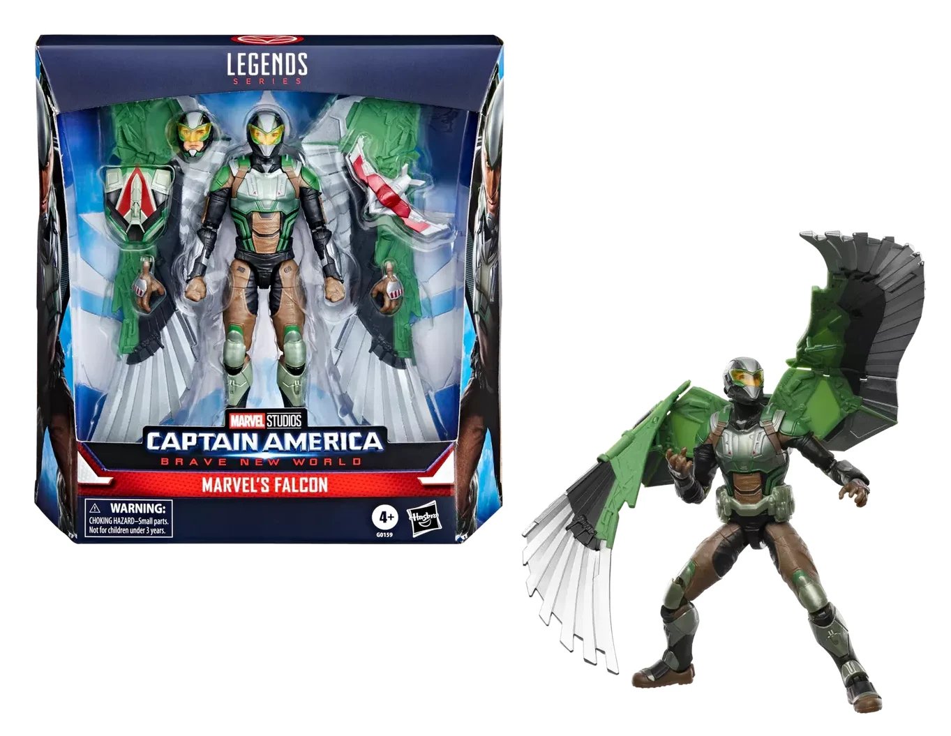 Figurine Marvel BRAVE NEW WORLD 's Falcon Legend Series 15cm - Captain America