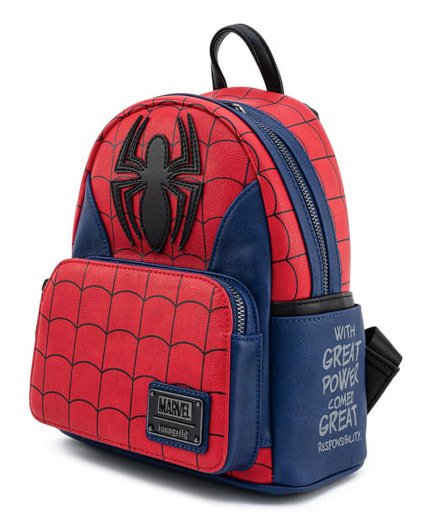 Sac Marvel Spiderman Coosplay Mini à dos LoungeFly - Sacs