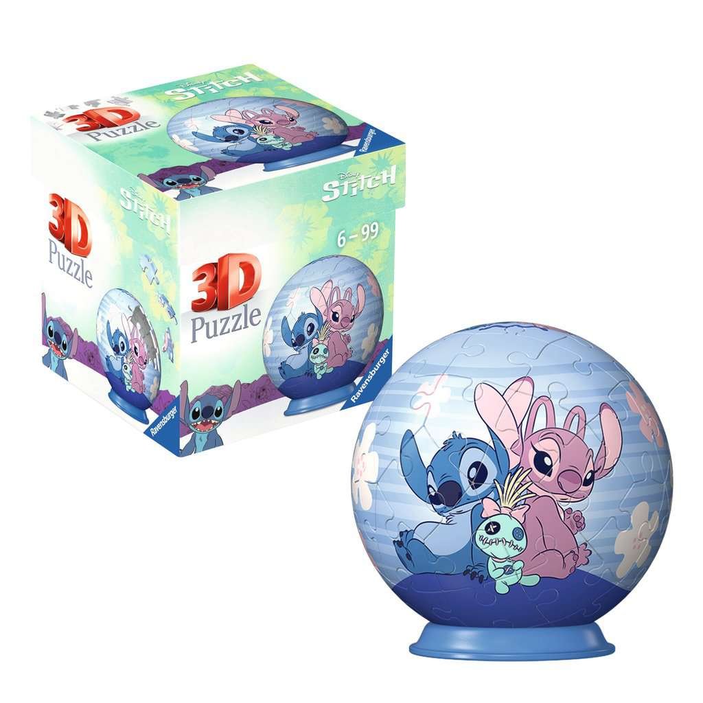Puzzle Disney LILO STITCH Angel 3D 54p
