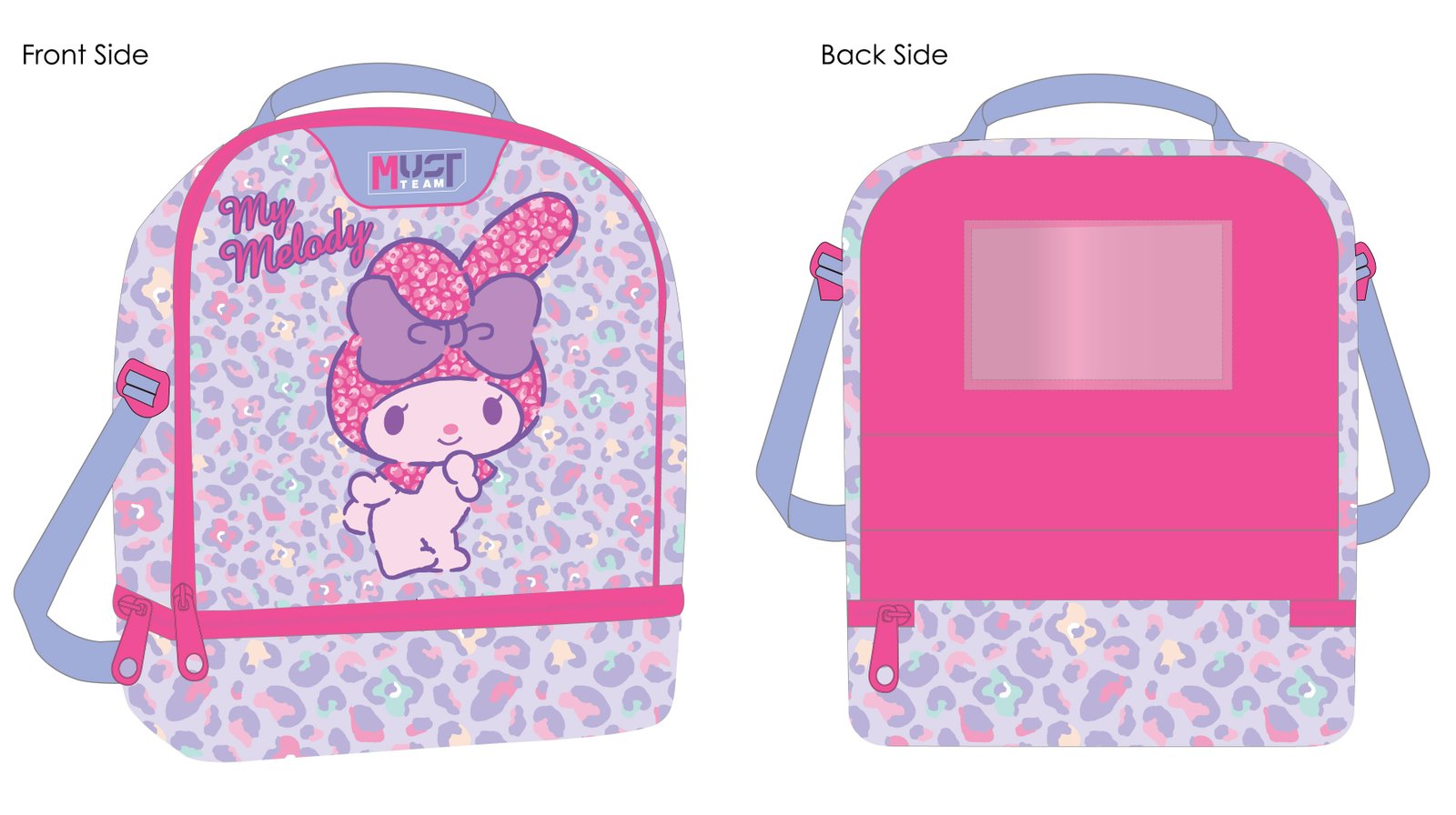 Sac Hello Kitty MY MELODY Must à Lunch '28x22x16cm'