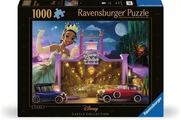Puzzle Disney CASTLE Tiana 1000pcs - La Princesse et la Grenouille