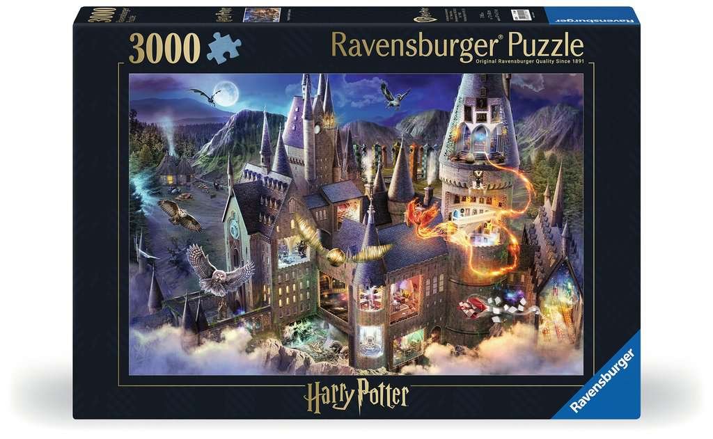 Puzzle Harry Potter Vue sur le château de Poudlard 3000pcs