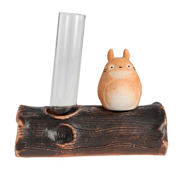 Décoration Ghibli MON VOISIN TOTORO Shigaraki Vase Soliflore 13x13.3x5.6cm - Décoration