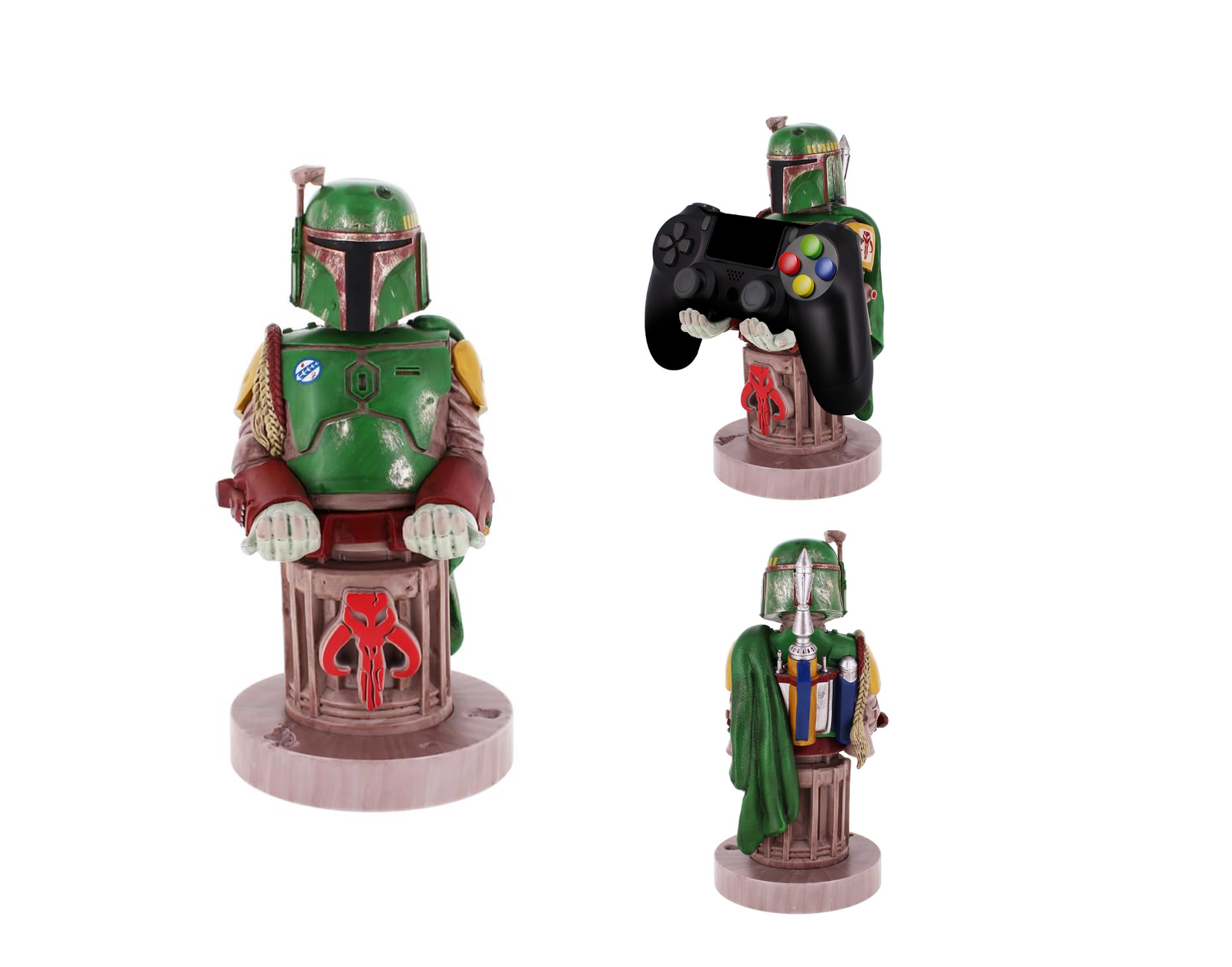 Figurine Star Wars MANDALORIAN Boba Fett Support Manette Portable 20cm