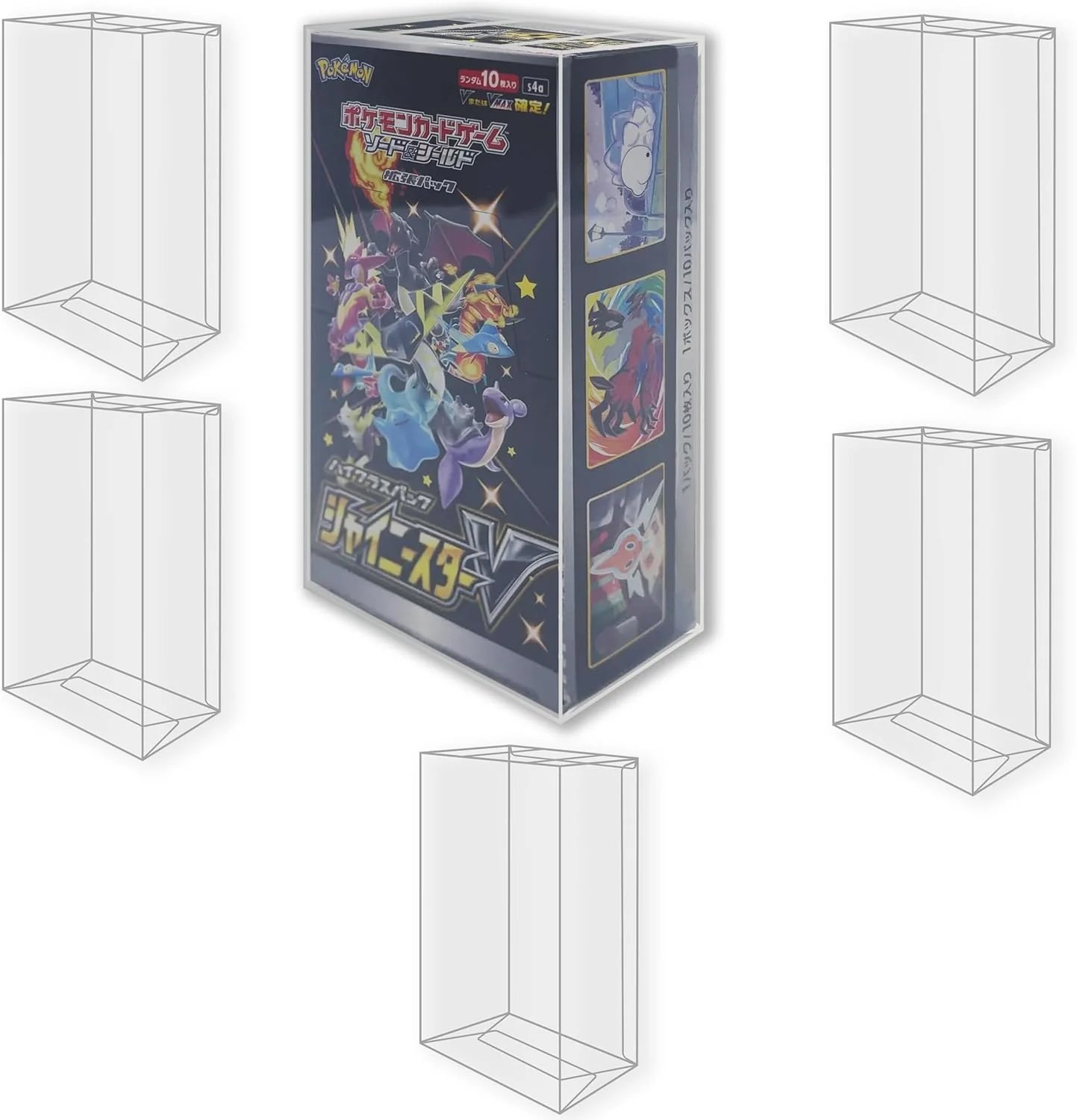 Article Pokémon EVORETRO PET Protector For Small Display Japanese 5pc