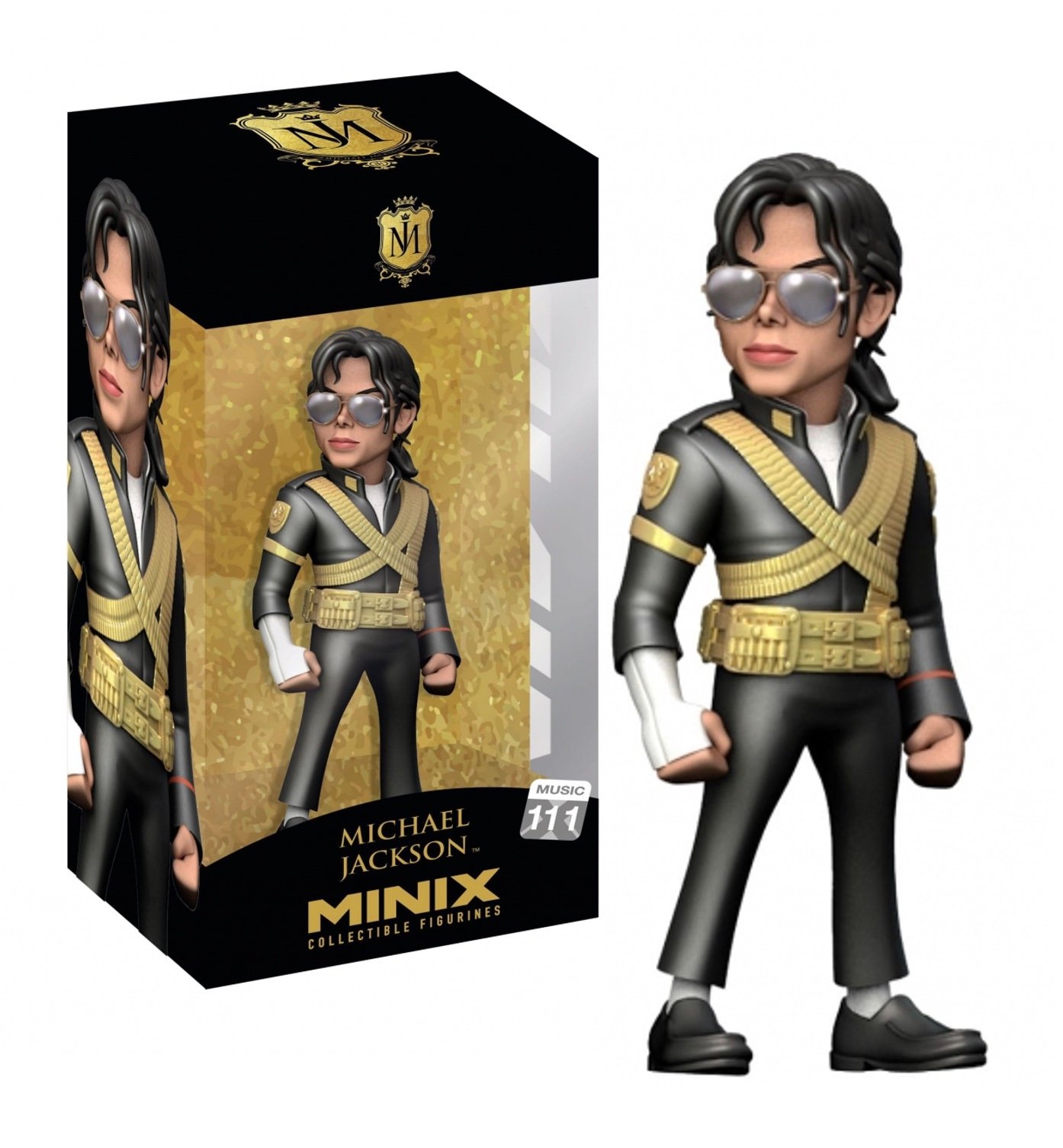 Figurine Music MICHAEL JACKSON 10K Minix 12cm
