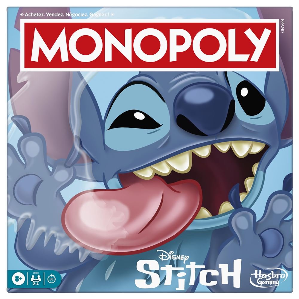 Jeu de société Disney MONOPOLY Stitch (FR)
