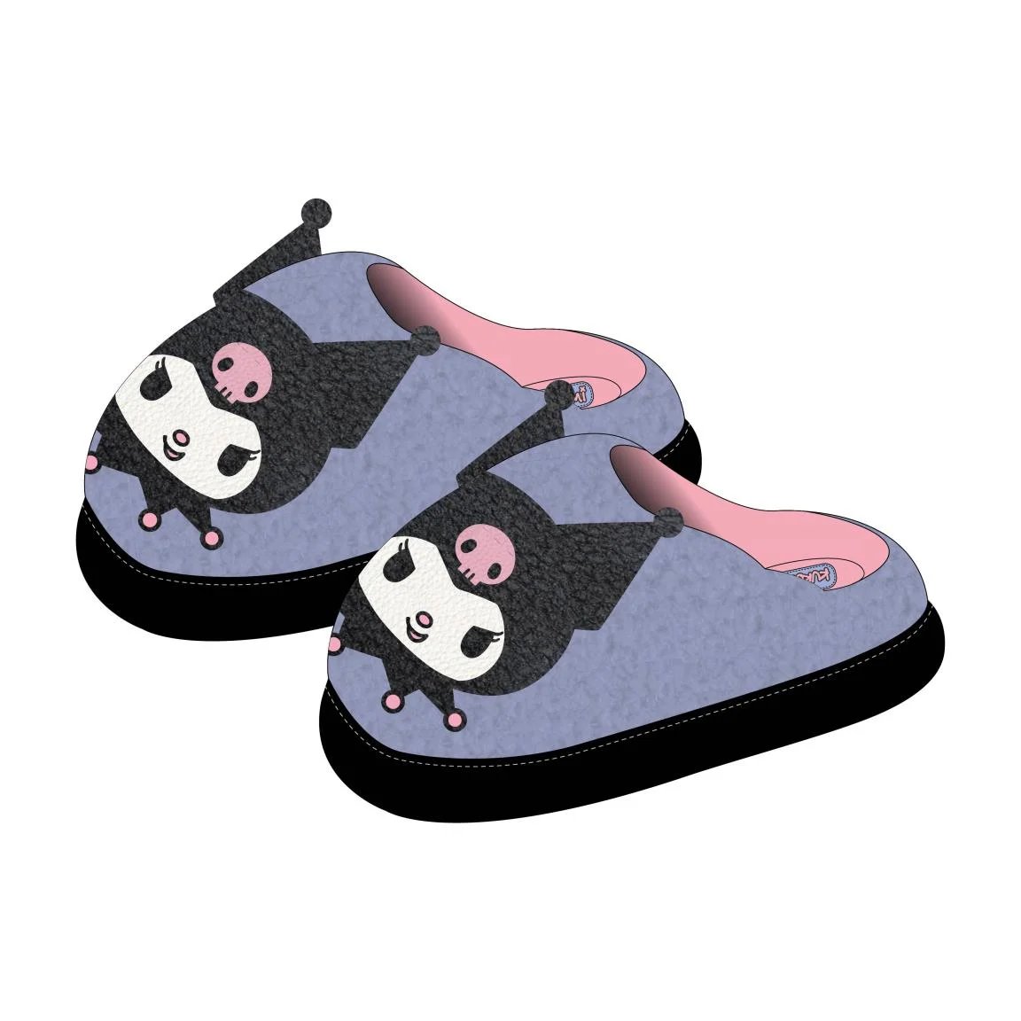 Pantoufles Hello Kitty KUROMI Head Pantouffles T38/39