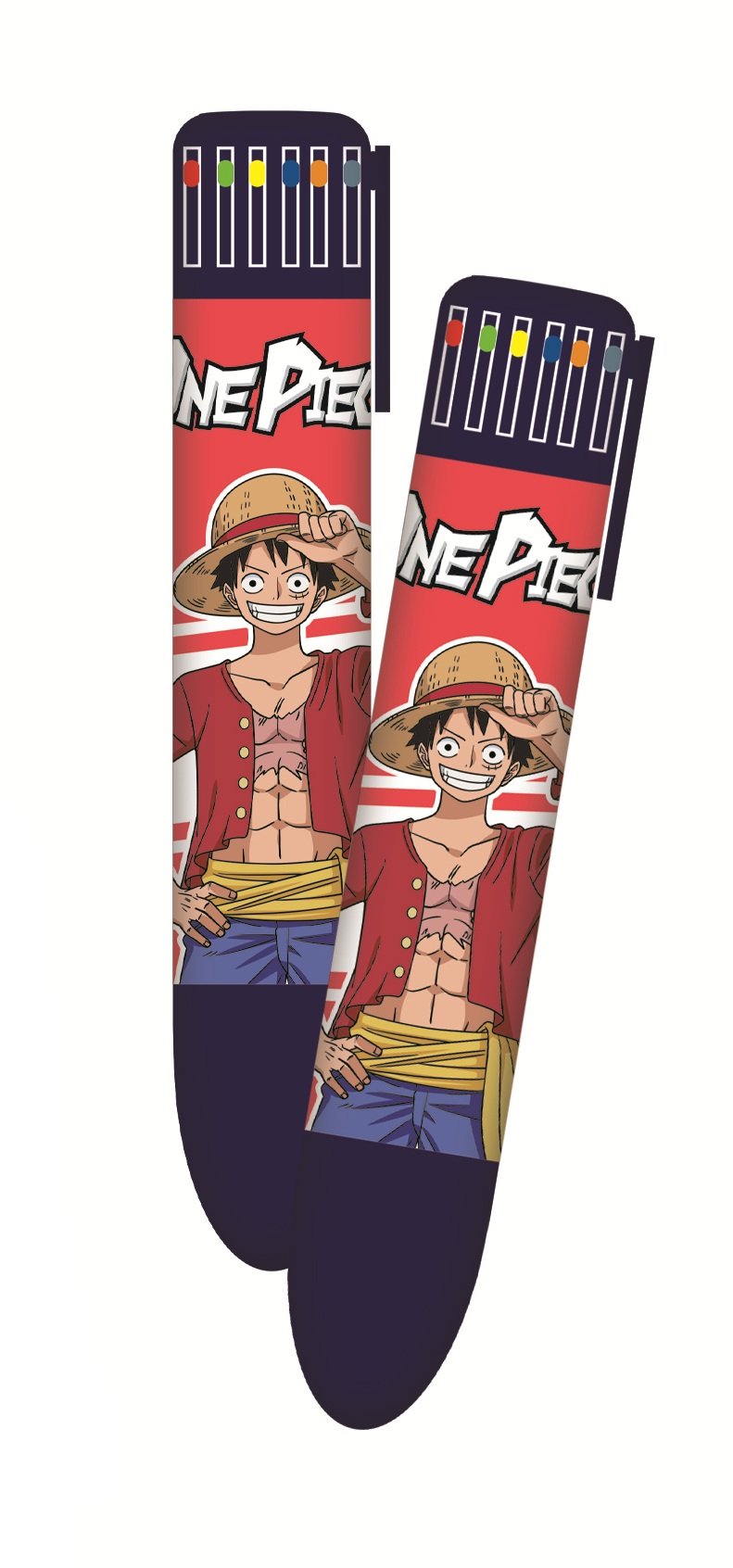 Papeterie One Piece s bille 6 couleur