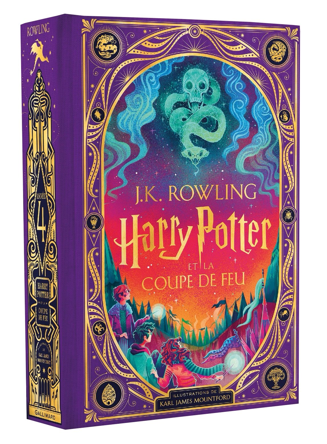 Livre Harry Potter ET LA COUPE DE FEU Edition interactive