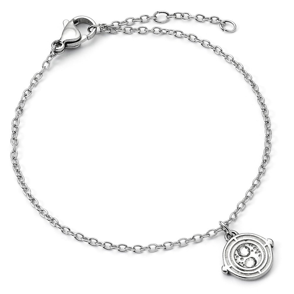 HARRY POTTER - Retourneur de Temps Bracelet en Acier Inoxydable Arg - Pendentif