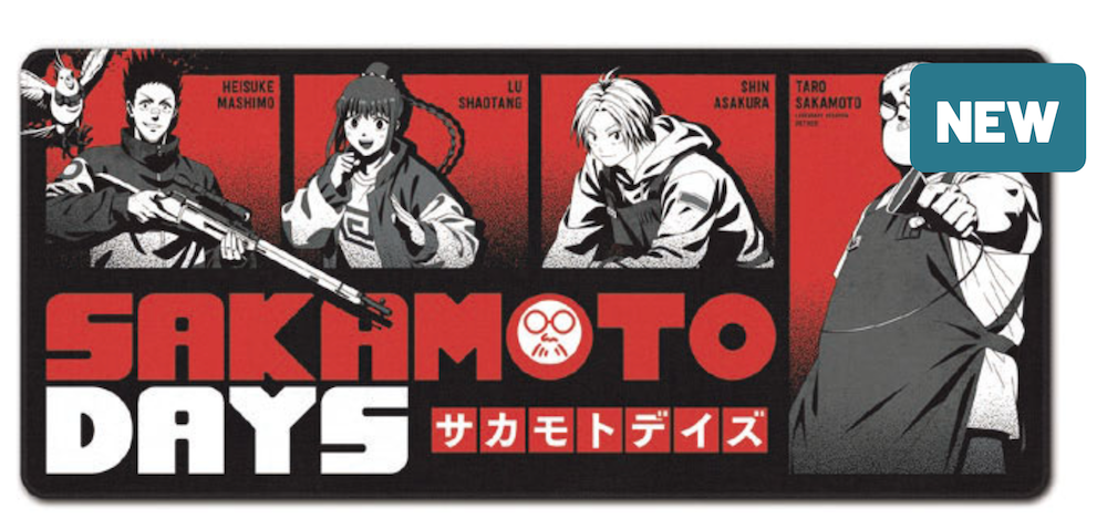 Tapis de souris Sakamoto Days Bureau XL