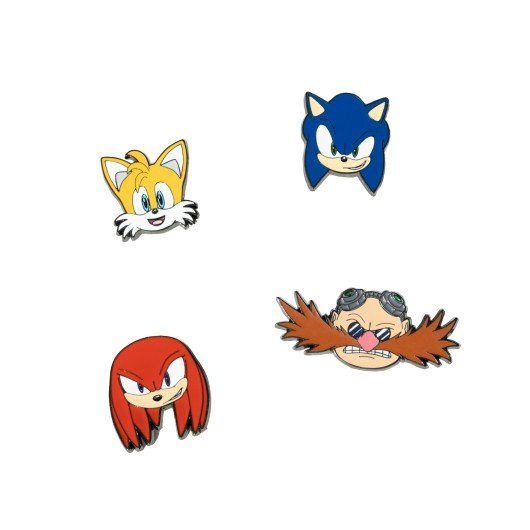 Pin Sonic Personnages Set de 4 's