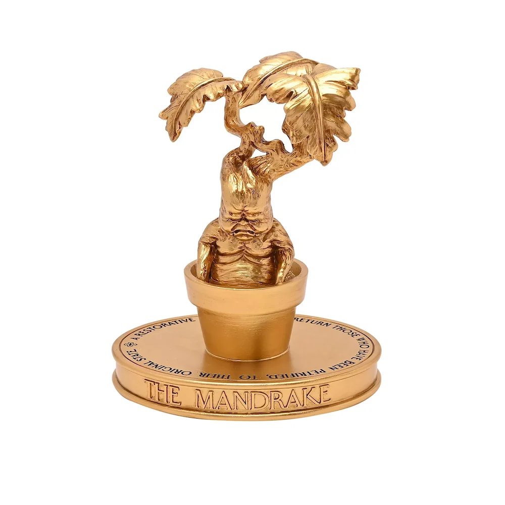HARRY POTTER - Mandragore Doré - Figurine 18 cm