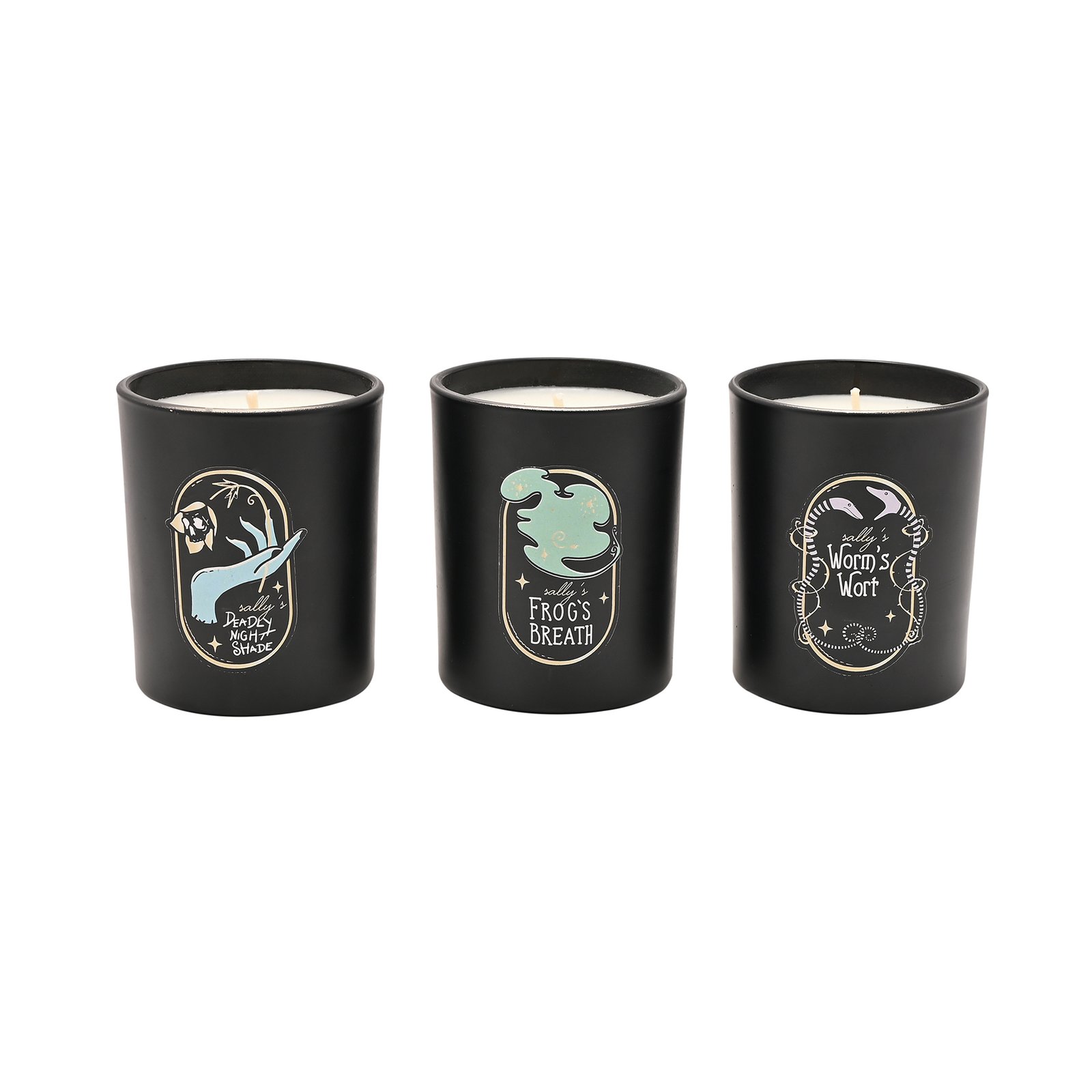 Bougie Disney L'ETRANGE NOEL de Mr JACK Eternally Yours Set 3 bougies - Décoration