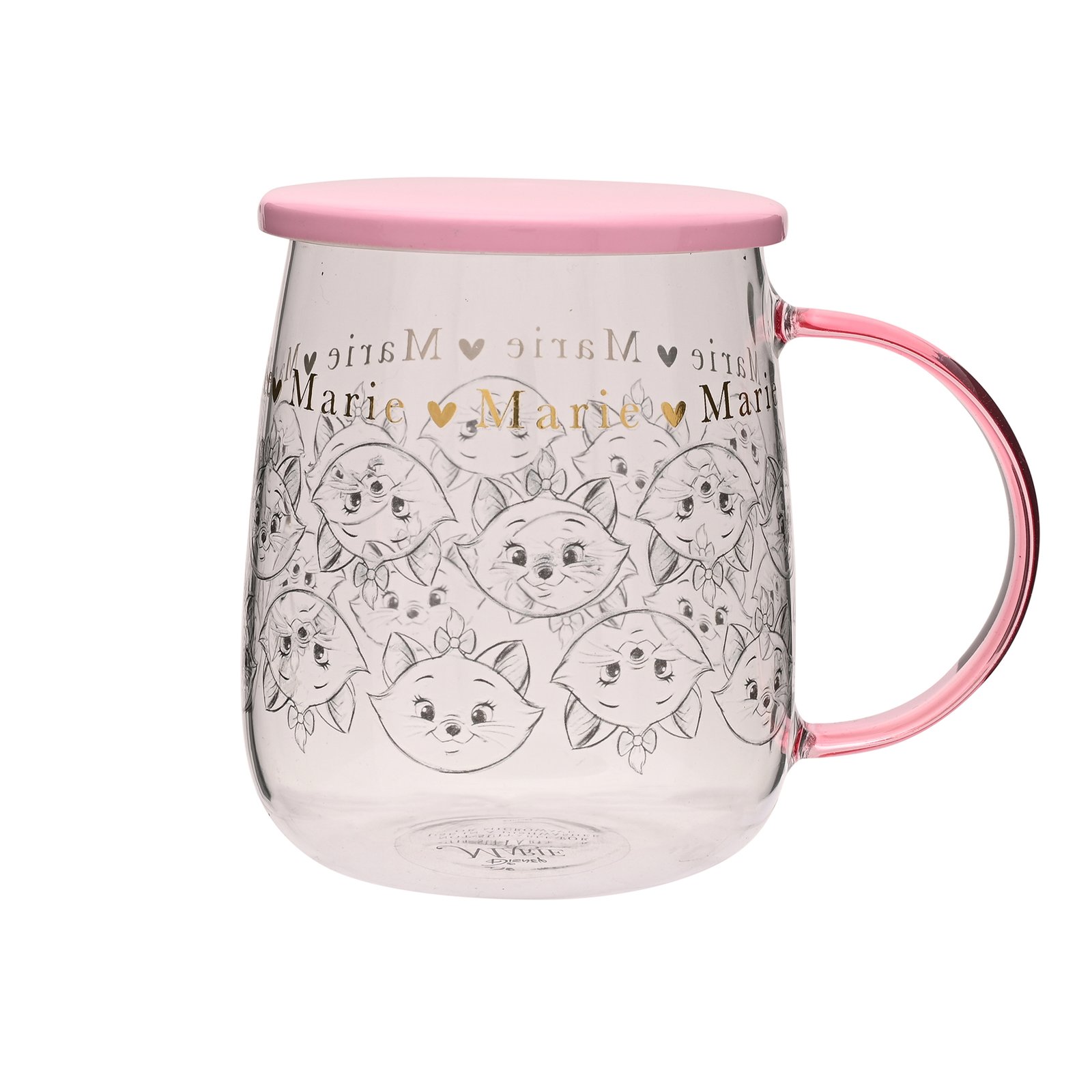 Verre Disney Marie en avec Couvercle 540ml