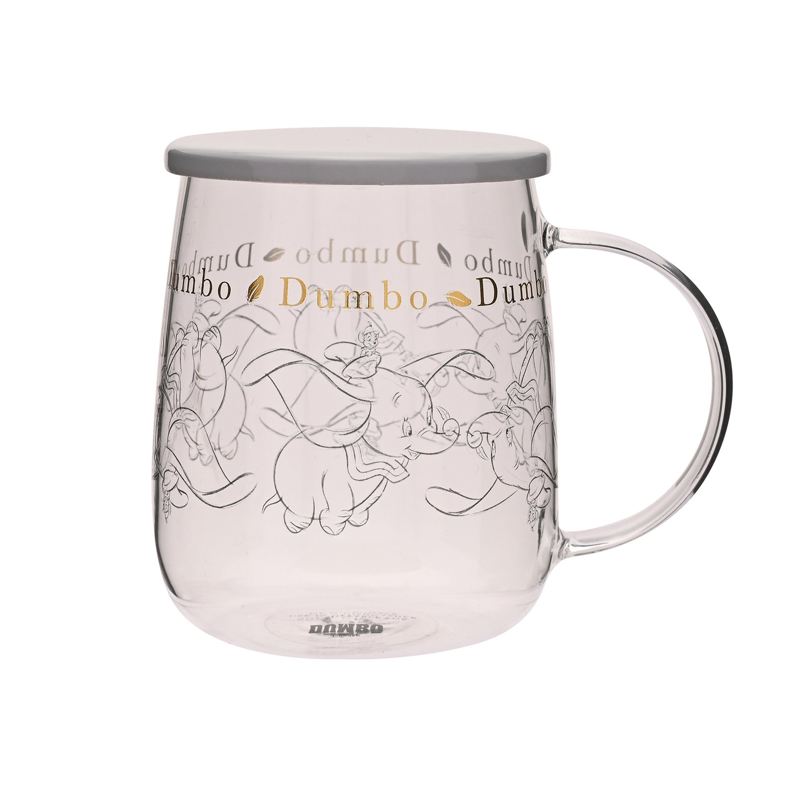 Verre Disney Dumbo en avec Couvercle 540ml - Dumbo