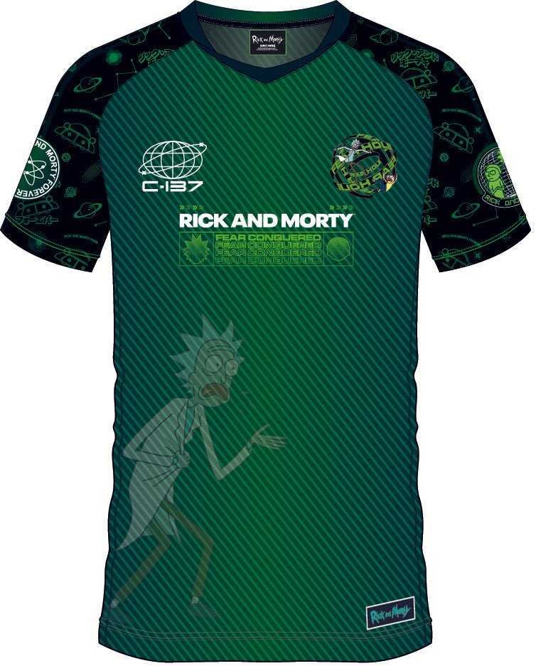 T-shirt Rick and Morty 13 Maillot de Foot Homme (L)
