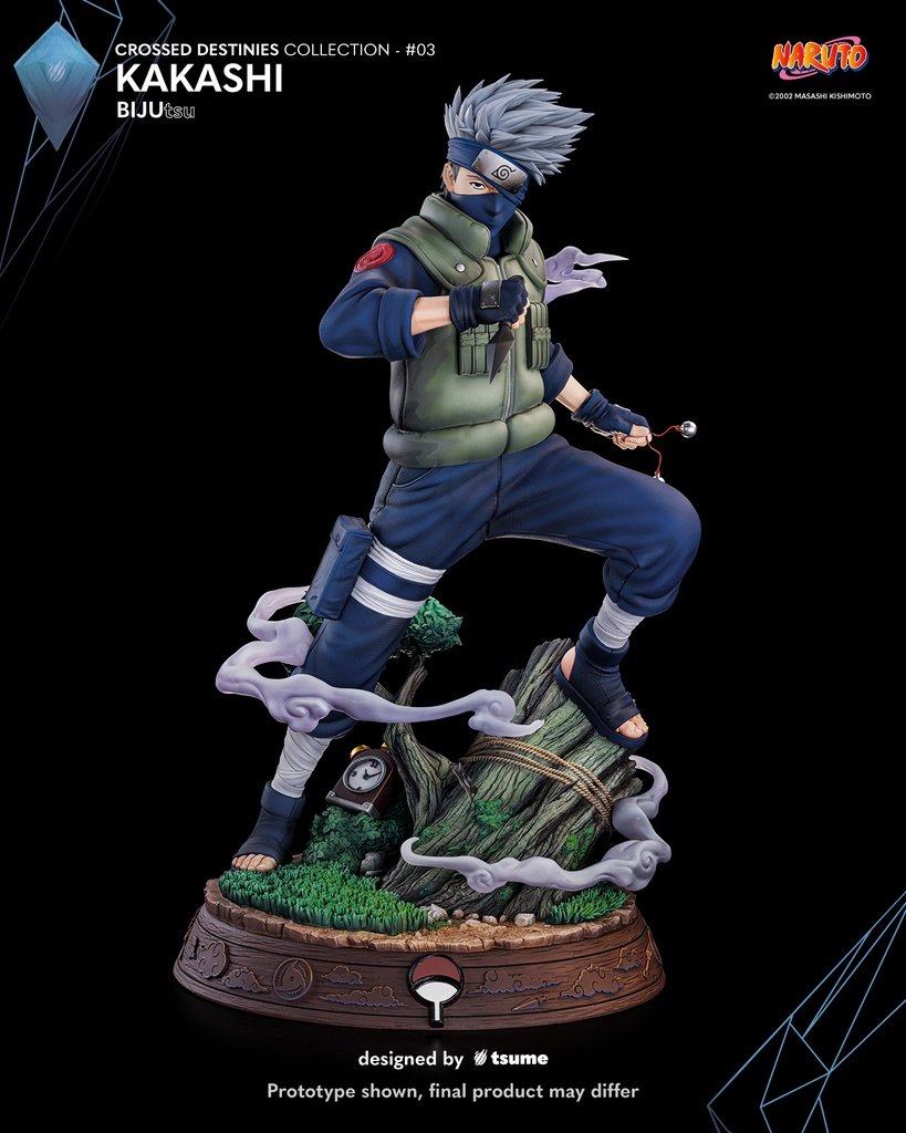 Figurine Naruto Kakashi Statue Pvc/Metal/Polyresin 1/4 By Tsume 51cm - Action figures