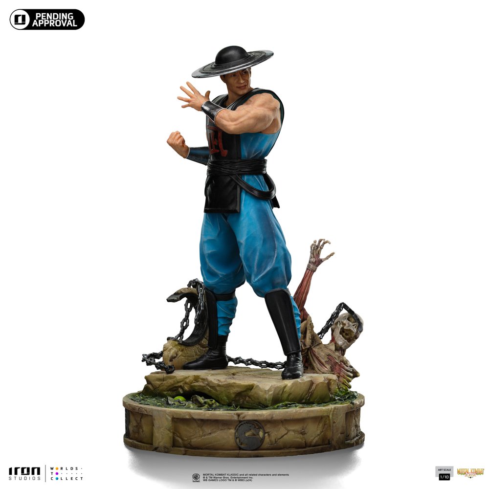 Figurine Mortal Kombat Kung Lao Statuette Art Scale 1/10 24.48cm - Mortal Kombat