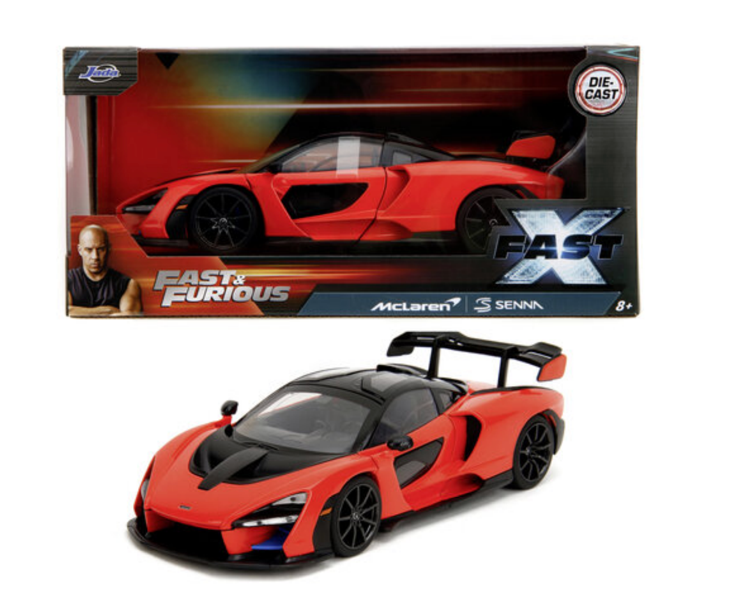 Figurine Fast & Furious X McLaren Senna 1:24 - Fast & Furious