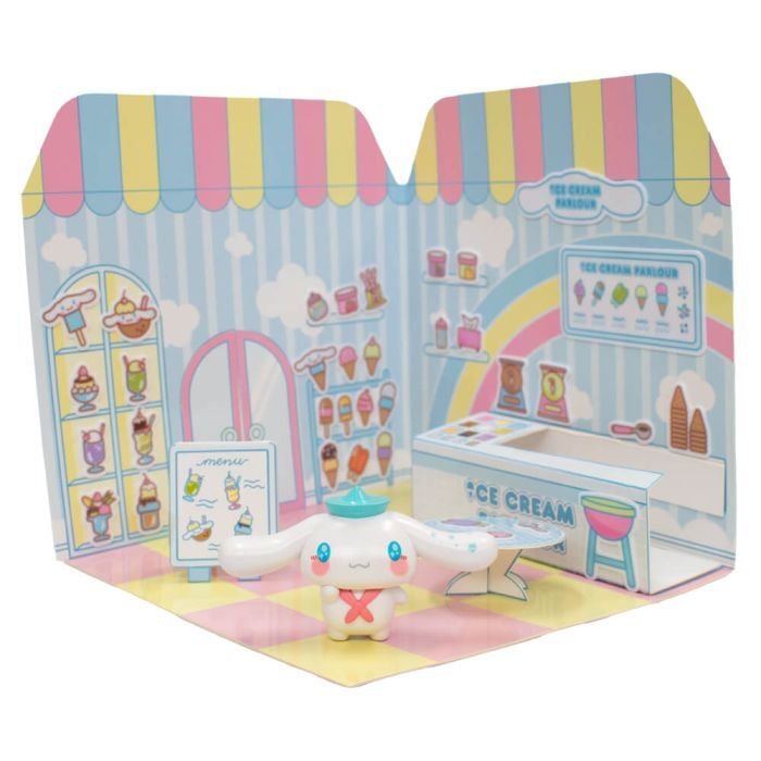 HELLO KITTY - Cinnamoroll House Ice Cream Parlour - Figurine 6 cm