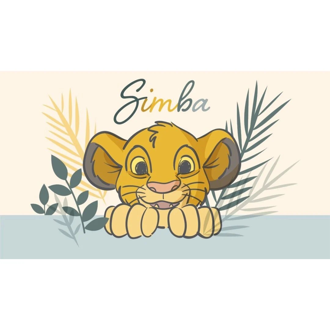 Décoration Disney LE ROI LION Simba Tapis en mousse 40x60cm