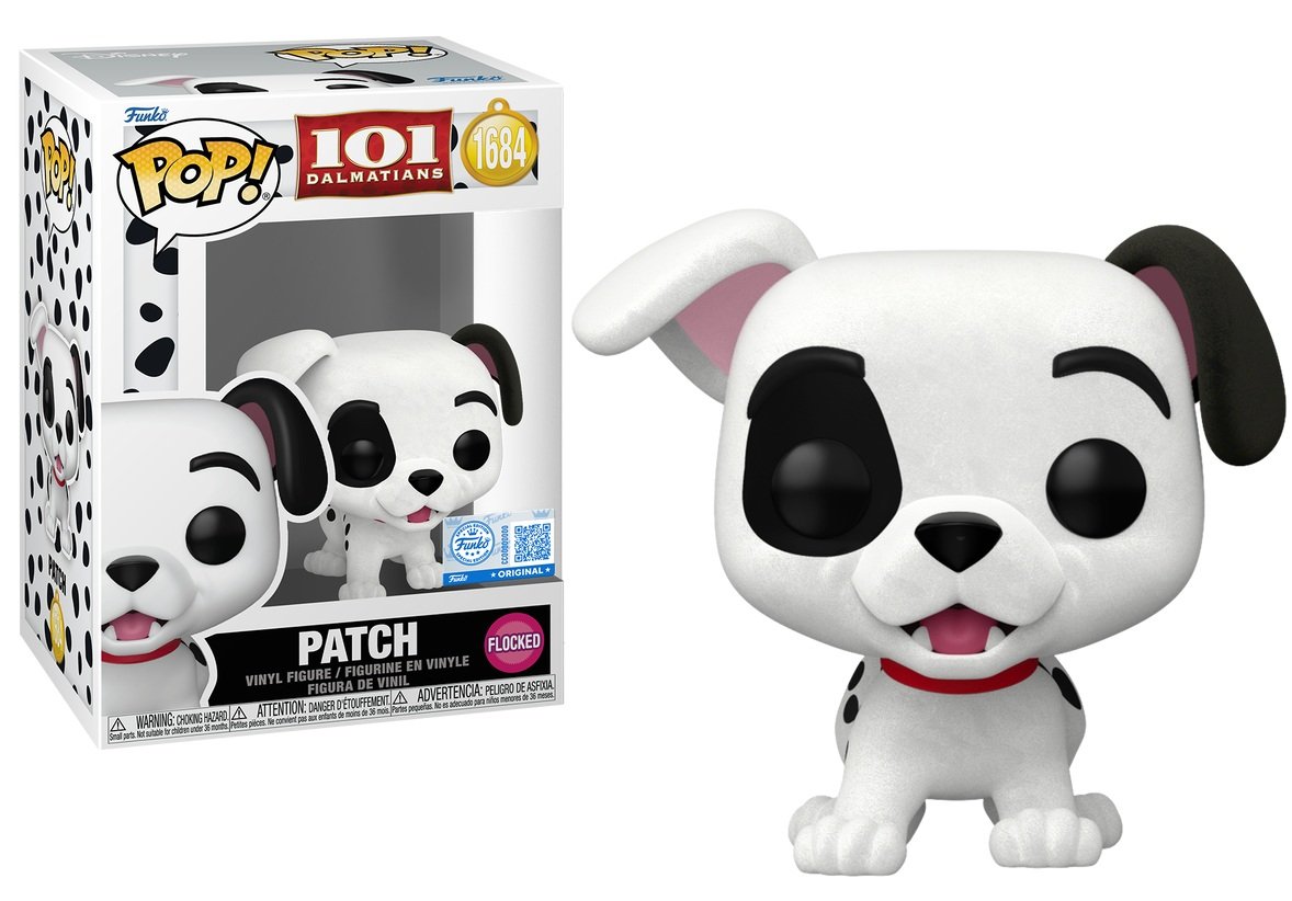 Pop Disney 101 DALMATIENS N° 1684 Patch (Flocked)