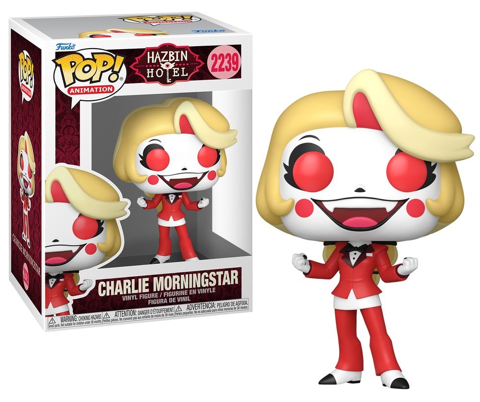 Pop Hazbin Hotel Animation N° 2239 Charlie avec Chase