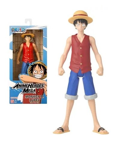 ONE PIECE - Luffy Anime Heroes Mega - Figurine 30 cm