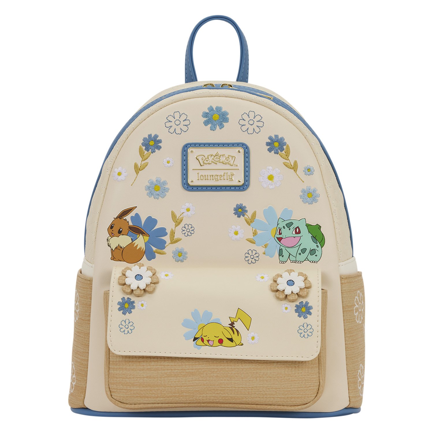 Sac Pokémon Floral Mini à Dos LoungeFly - Sacs