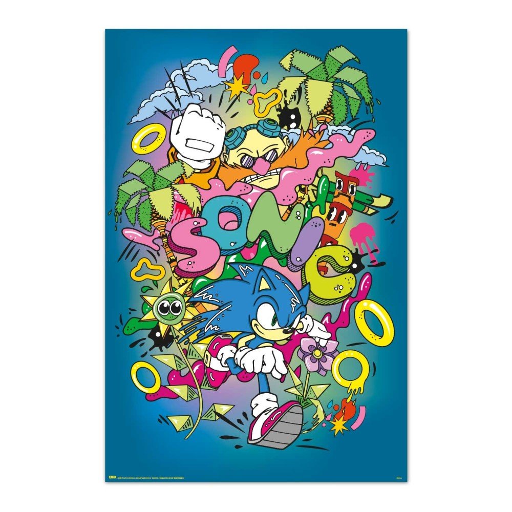 Poster Sonic Pop 61 x 91cm