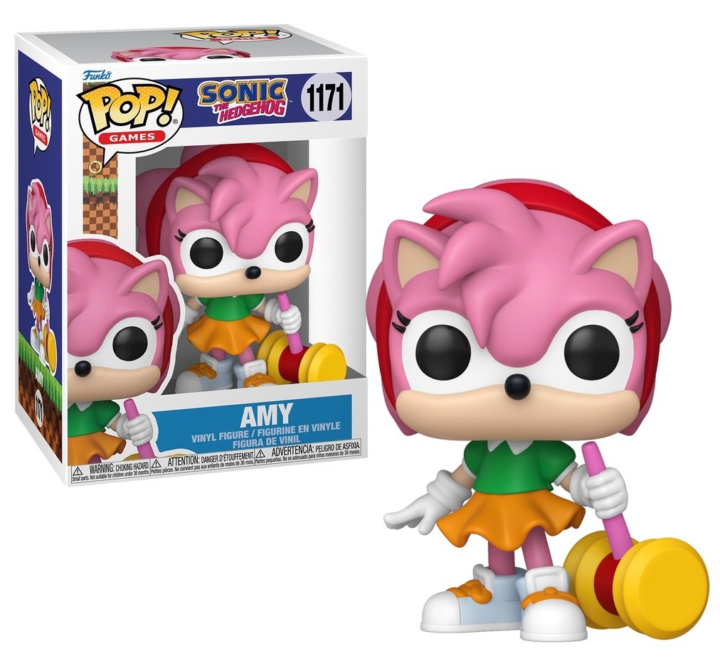 Pop Sonic Games N° 1171 Amy Rose avec Chase