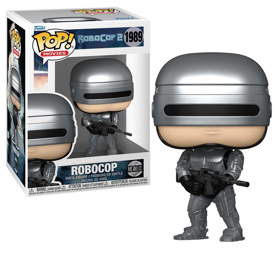 Pop ROBOCOP Movies N° 1989 (Metallic) avec Chase