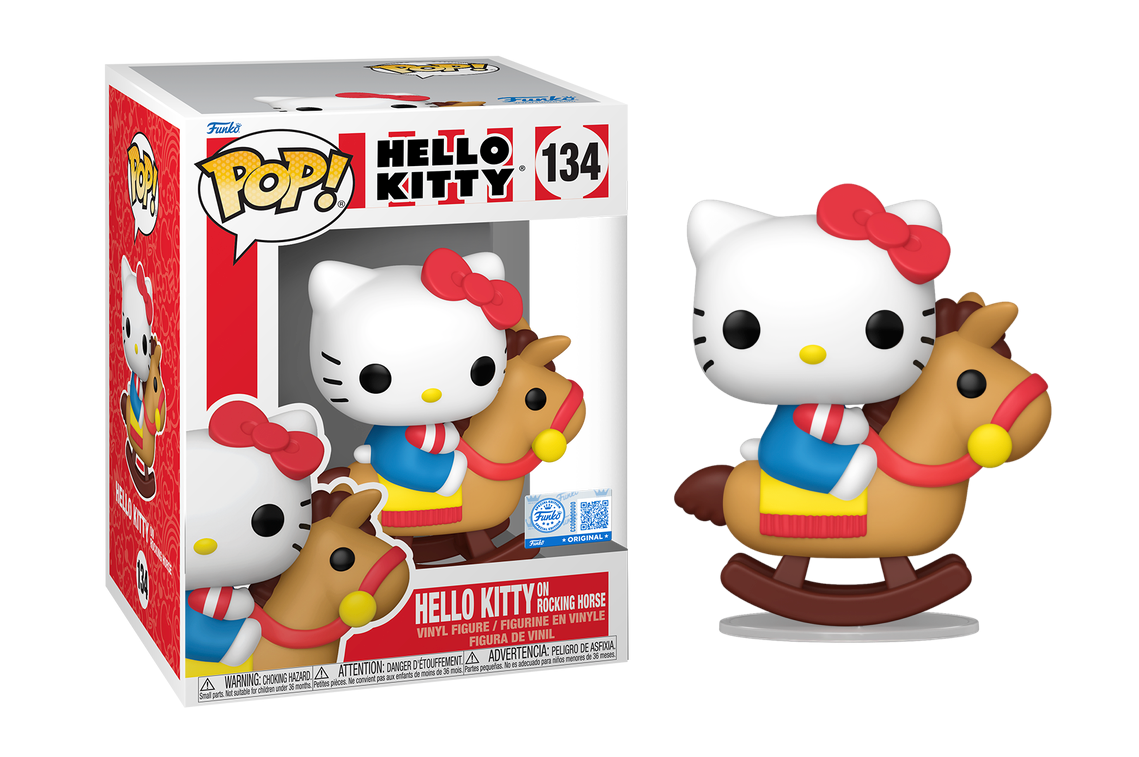 Pop Hello Kitty Premium N°134 on Rocking Horse