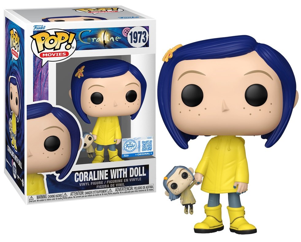 Pop Coraline Movies N° 1973 avec Poupée - Coraline