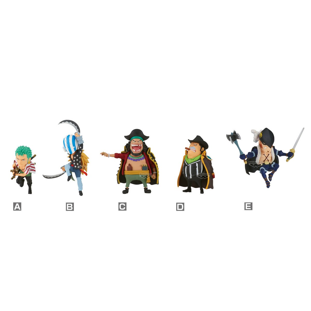 Figurine One Piece Sabaody Island Assortiments 12 6cm