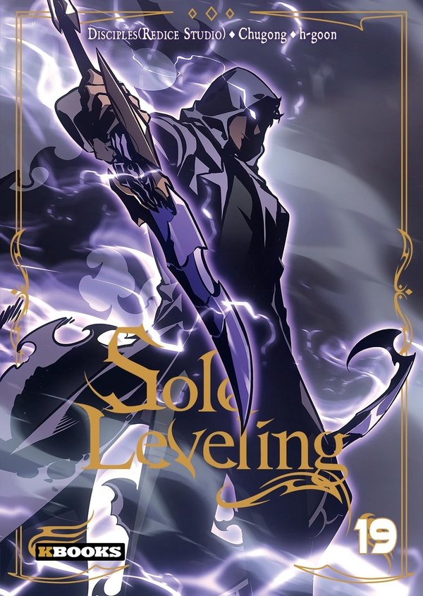 Manga Solo Leveling Tome 19 et Roman 3 Coffret