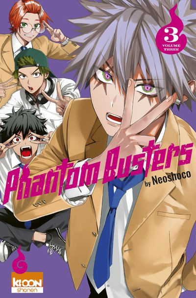Manga PHANTOM BUSTERS Tome 3