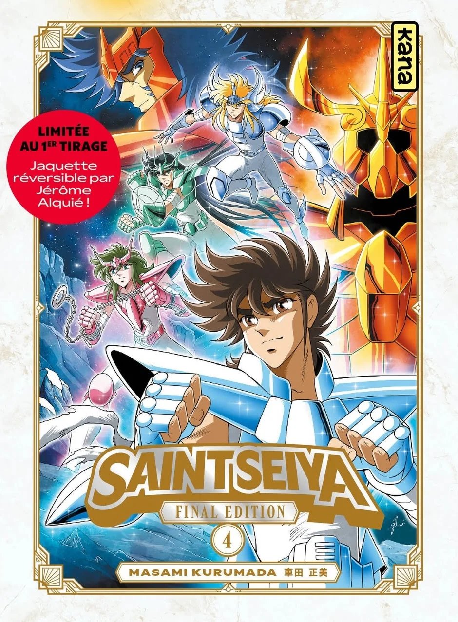 Manga Saint Seiya Final Edition Tome 4 premlier tirage