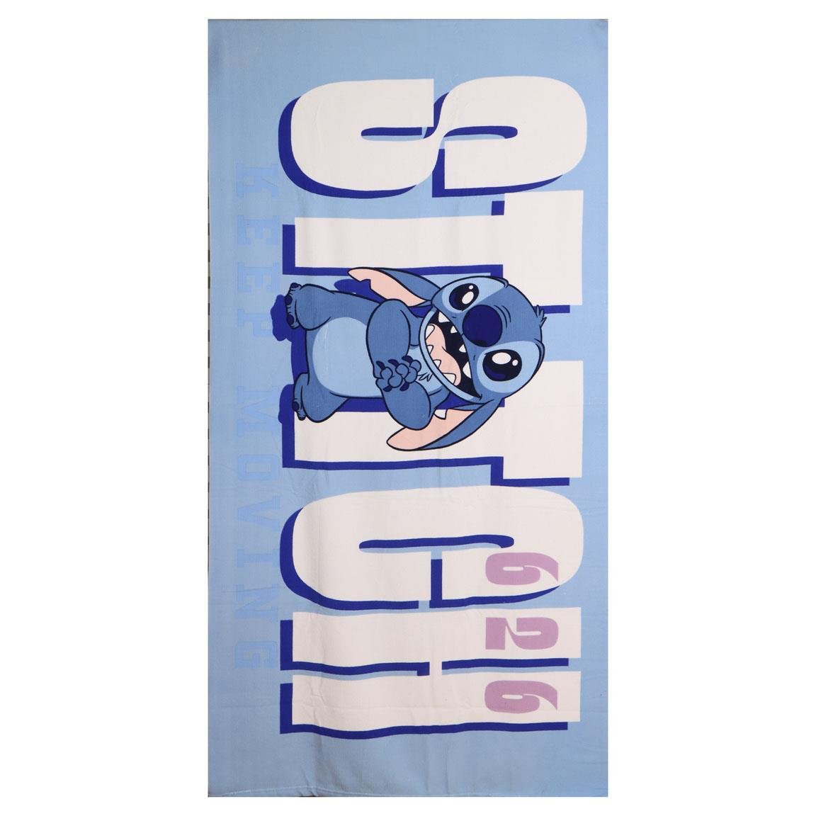 Serviette Disney STITCH 626 de Plage 90x180cm