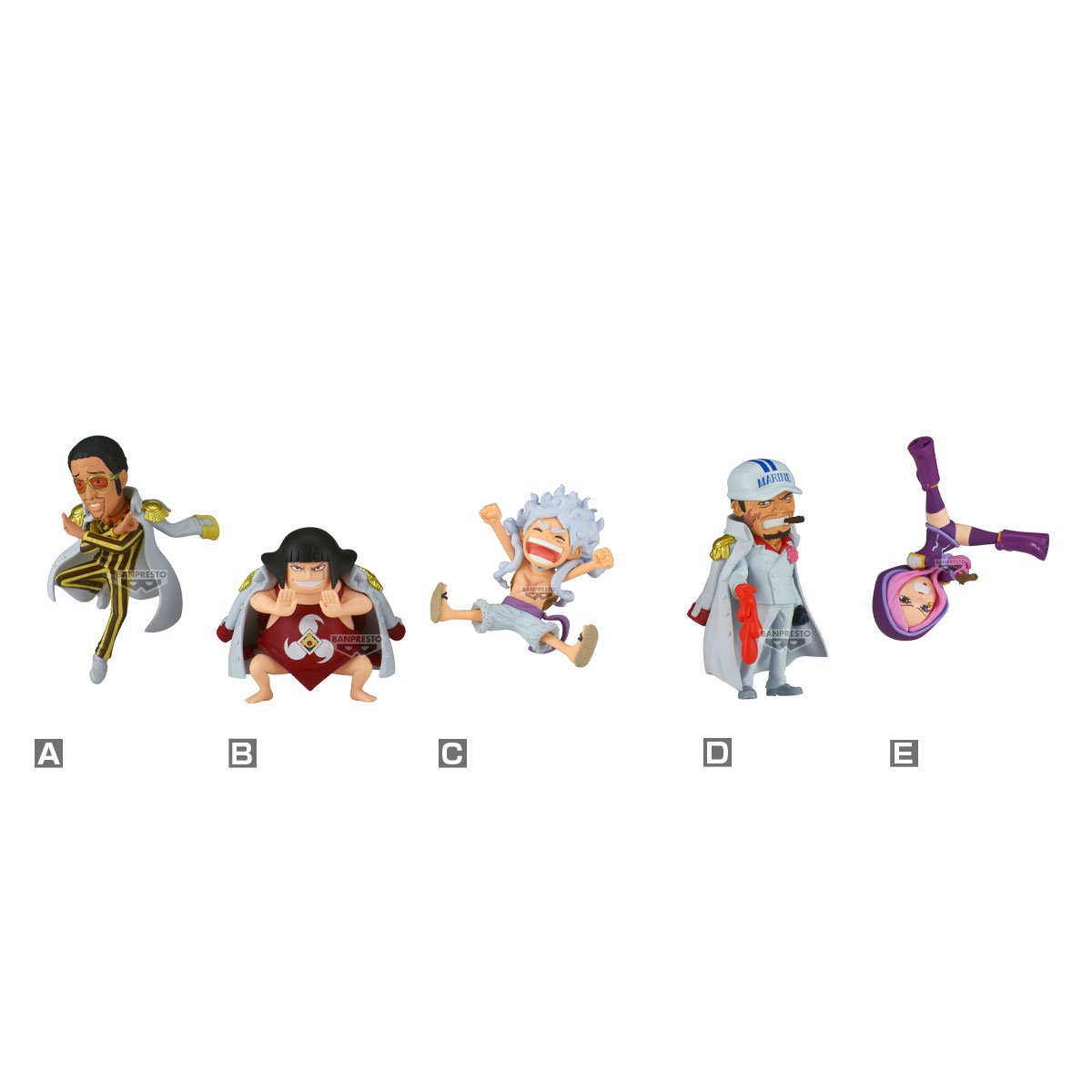 Figurine One Piece Egghead 6 Assortiments 12 6cm