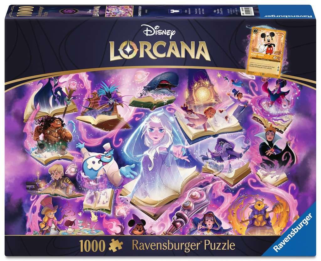 Puzzle Disney LORCANA Améthyste 1000P 1 carte promo (EN)