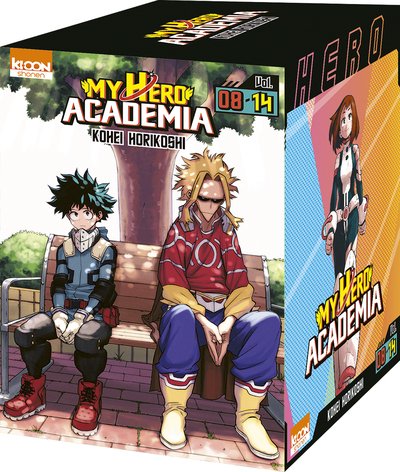 Manga My Hero Academia Coffret Tome 8 à 14