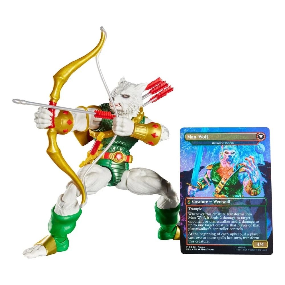 MARVEL - MAGIC THE GATHERING Man Wolf Legend Series - Figurine 15 cm